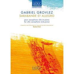 Sarabande et Allegro : pour saxophone alto et piano