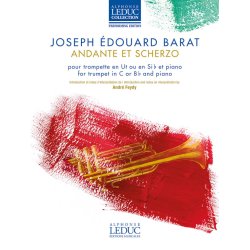 Andante et Scherzo : pour trompette en Ut ou en Si bmol et piano