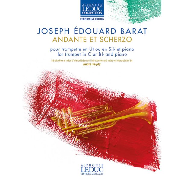 Andante et Scherzo : pour trompette en Ut ou en Si bmol et piano