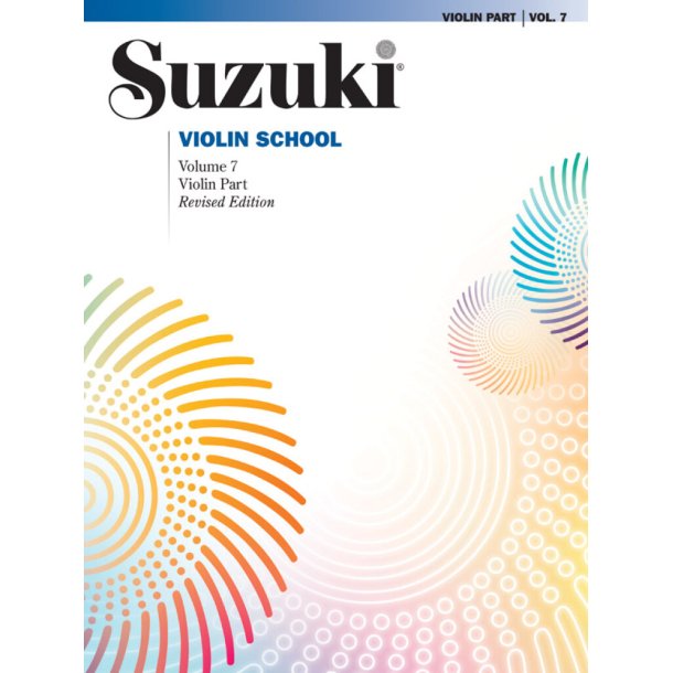 Suzuki Violin School Volume 7 2014 Revised Edition Violin Part Book