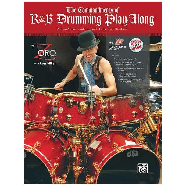 The Commandments Of R&b Drum Play-Along Drums Book/Cd