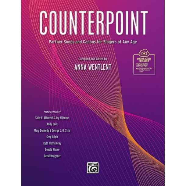 Counterpoint : Partner Songs and Canons for Singers of Any Age (book/PDF/audio)