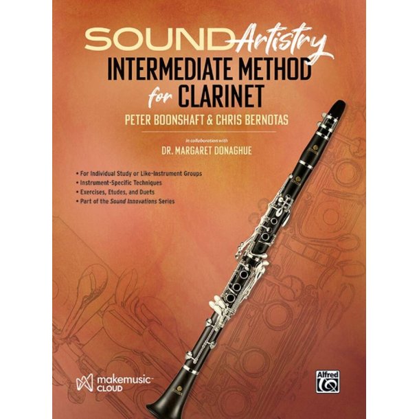 Sound Artistry Intermediate Method for Clarinet