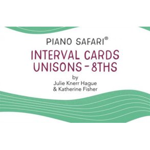 Piano Safari - Interval Cards 2 : Flashcards