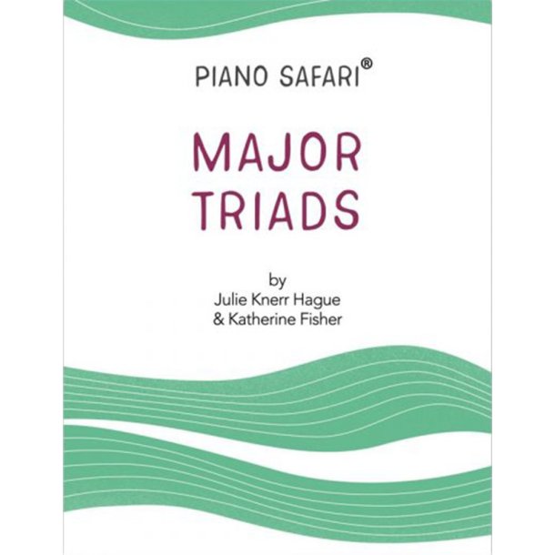 Piano Safari - Major Triads Cards : Flashcards