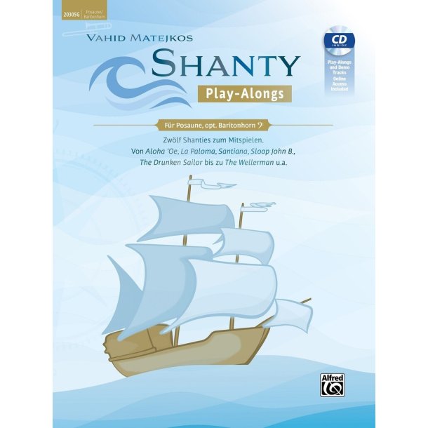 Shanty Play-Alongs Posaune : opt. Baritonhorn (Bassschl&uuml;ssel)