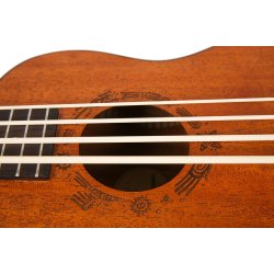 Flight: DUBS  Electro-Acoustic Bass Ukulele (With Bag)