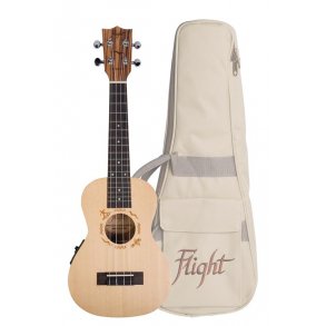 DUC525CEQ Concert Electro Ukulele -Solid Top Zebra : With bag