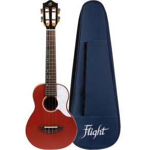 Iris Flight Concert Ukulele - Red