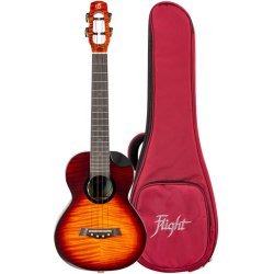 Flight Navigator Tenor Electro Ukulele - Tobacco Burst : All Solid