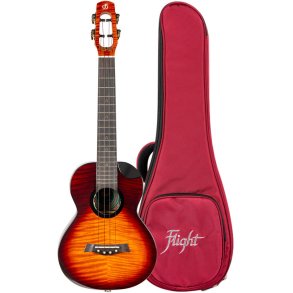 Flight Navigator Tenor Electro Ukulele - Tobacco Burst : All Solid