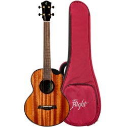 Flight Nomad Baritone Ukulele - Natural : All Solid