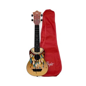 Travel Series Ukulele - Feathers (MR Excl.) : MusicRoom Exclusive