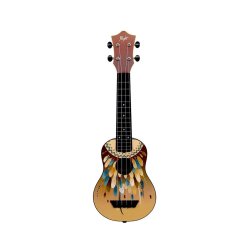 Travel Series Ukulele - Feathers (MR Excl.) : MusicRoom Exclusive