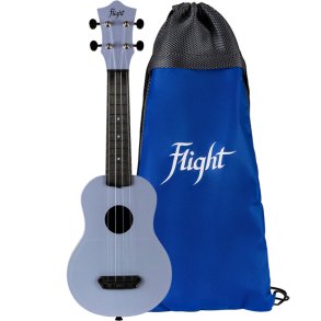 Ultra Flight Travel Soprano Ukulele - Fog