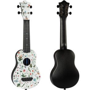 Ultra Flight Travel Soprano Ukulele - Flower