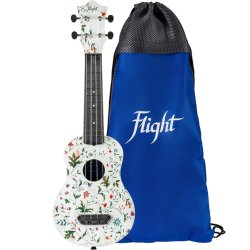 Ultra Flight Travel Soprano Ukulele - Flower