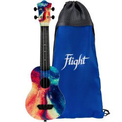 Ultra Flight Travel Soprano Ukulele - Swirl
