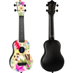 Ultra Flight Travel Soprano Ukulele - Summer Cat
