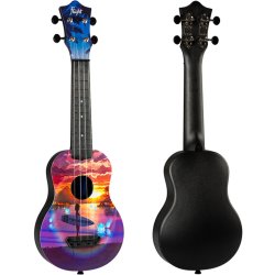 Ultra Flight Travel Soprano Ukulele - Vibe