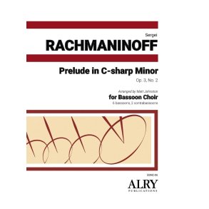 Prelude, Op. 3, No. 2 : for 6 Bassoons and 2 Contrabassoons