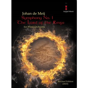 Symphony No. 1 The Lord of the Rings : for wind orchestra (revised edition 2023)