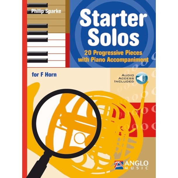 Starter Solos : 20 Progressive Pieces with Piano Accompaniment for Horn