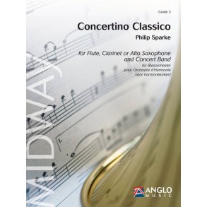 Concertino Classico : for Flute, Clarinet or Alto Saxophone and Concert Band