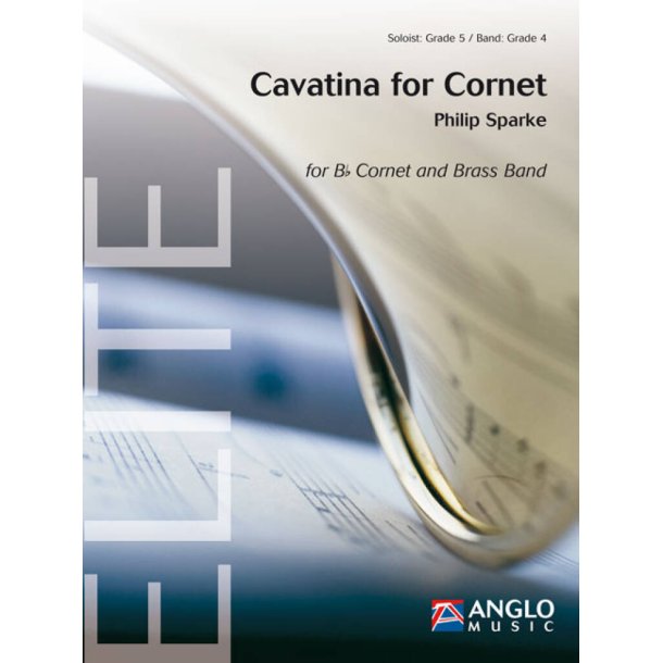 Cavatina for Cornet : for Cornet and Brass Band