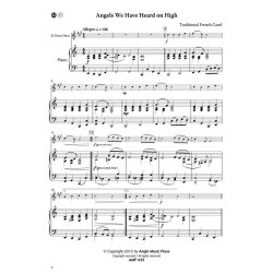 15 Intermediate Christmas Carols : Tenor Horn [Eb] and Piano