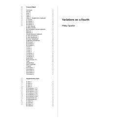 Variations on a Fourth