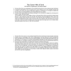 The Green Hills of Tyrol : Air Vari&eacute; for Euphonium and Brass Band