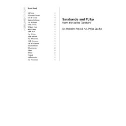Sarabande and Polka : from the ballet 'Solitaire'