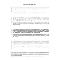 Sarabande and Polka : from the ballet 'Solitaire'