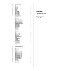 Glorioso! : Overture for Band