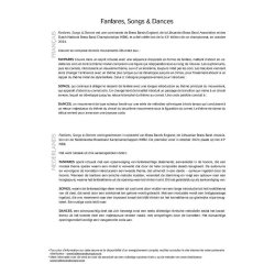Fanfares, Songs & Dances