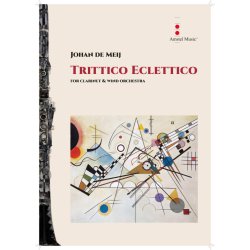 Trittico Ecclettico : for clarinet & wind orchestra
