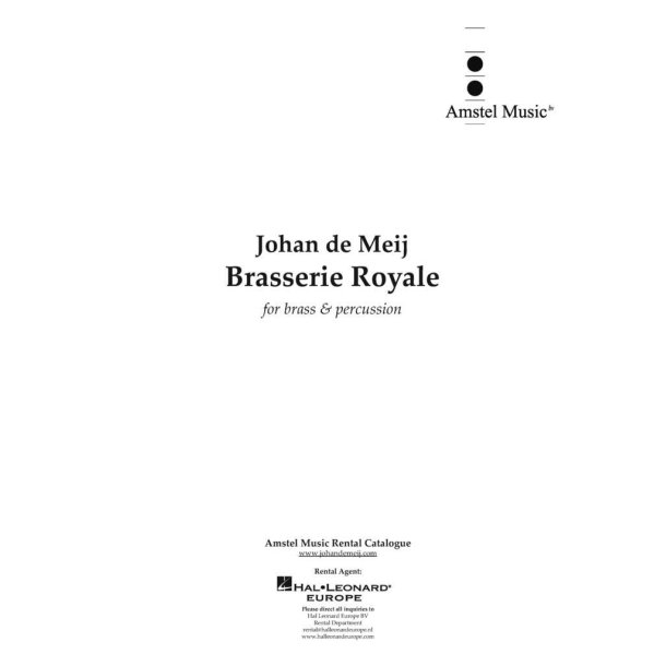 Brasserie Royale : for symphonic brass & percussion