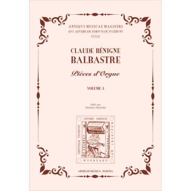 Pi&egrave;ces d'Orgue vol. 3