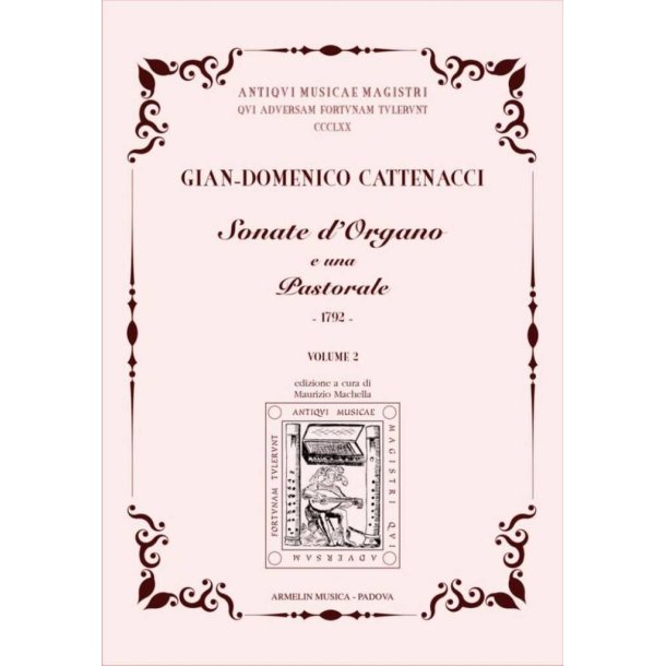 Sonate d'organo e una pastorale : Vol. 2