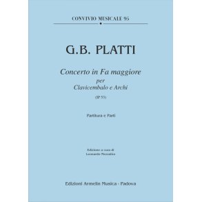 Concerto in Fa Maggiore : per clavicembalo e archi, IP 53
