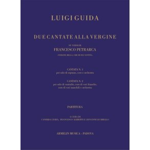 Due cantate alla Vergine : su versi di Francesco Petrarca (partitura)