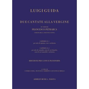 Due cantate alla Vergine : su versi di Francesco Petrarca (riduzione)