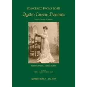 Quattro Canzoni d'Amaranta - Versi di Gabriele d'Annunzio