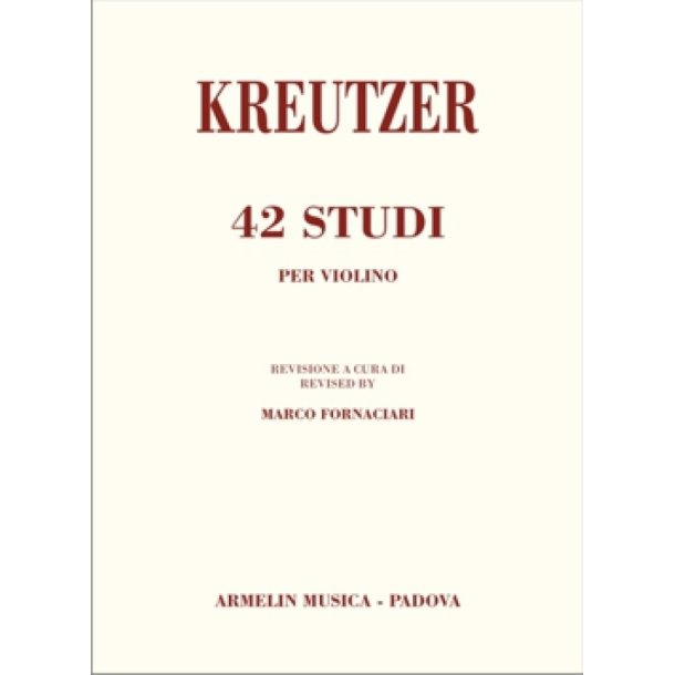 42 Studi per Violino