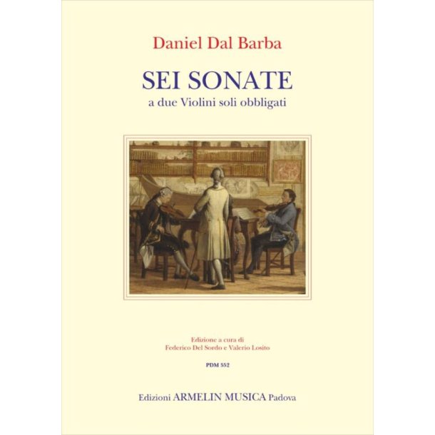 Sei sonate a due Violini : a due violini soli obbligati