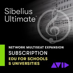 Sibelius- Ultimate Network 1-Yr Subs - Expan Seat : Multiseat