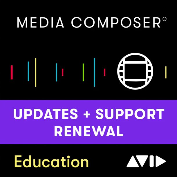 Media Composer Updates &amp; Support Renewal - Edu : ESD