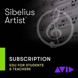 Sibelius 1-Year Subscription w/Upgrade - Education : Boxed