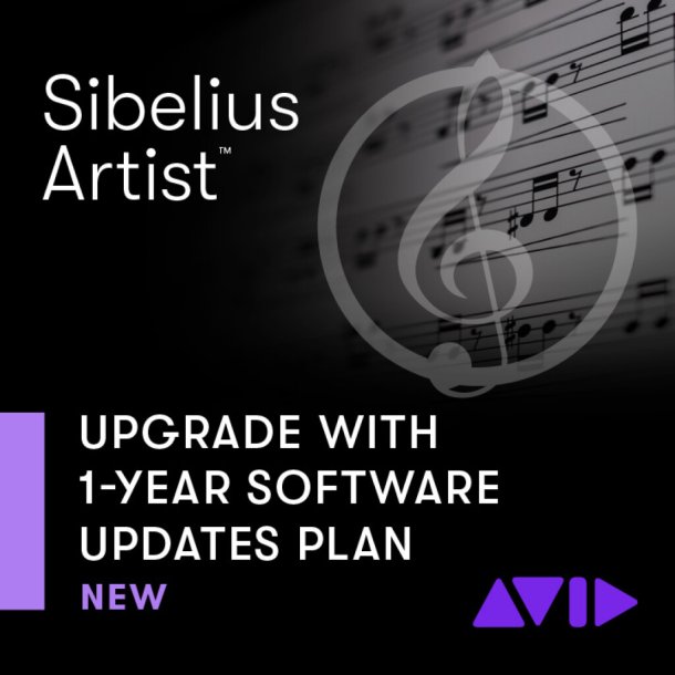 Sibelius Artist 1-Year Support &amp; Updates : ESD